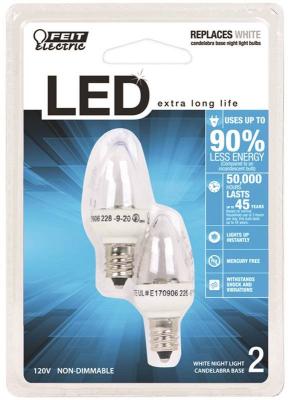 2pk C7 LED Bulb
