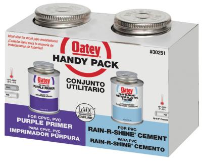 4oz Wet/Dry PVC Cement & Primer
