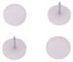 4pk 7/8 Glide Nail On