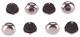8pk 3/4 Chrome Glide Nail On