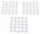 75pk 3/8 White Felt Pad
