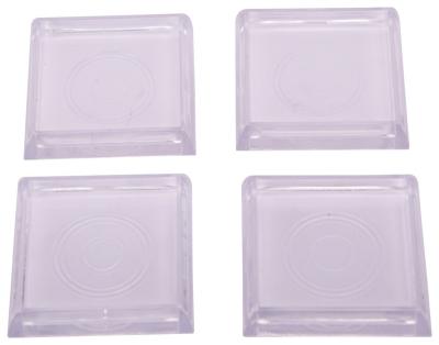 4pk 1-13/16 Square Cup Clear