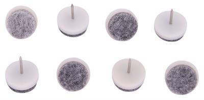 8pk 3/4 Felt Glide Nail On