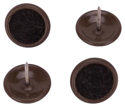 4pk 1" Carpet Glide Nail On