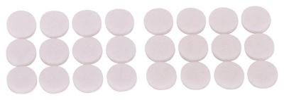 24pk 1/2 Felt Pad Light Duty