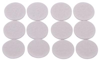 12pk 7/8 Felt Pad Heavy Duty