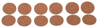 12pk 1" Cork Pad