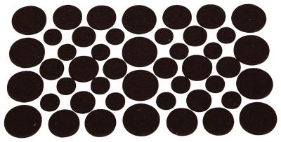 46pk Felt Pad Assorted