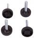 4pk 1-1/4 Threaded Glide
