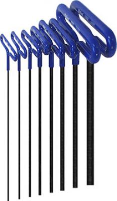 8pc 9" Metric Hex Key Set