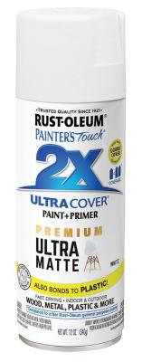 Ultra Matte White 2X Spray Paint