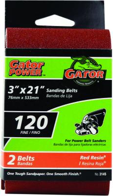 2pk 120G 3x21 A/O Sanding Belt