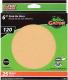 25pk 6" 120G Stick-On Sand Disc