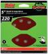 5pk 5" 220G 8-Hole H&L Disc