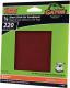 5pk 220G 1/4 Sheet PSA Sandpaper