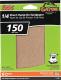 6pk 150G 1/4 Sheet A/O Sandpaper