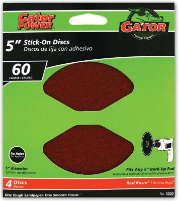 4pk 5" 60G PSA Sanding Disc