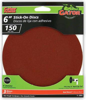 3pk 6" 150G PSA Sanding Disc