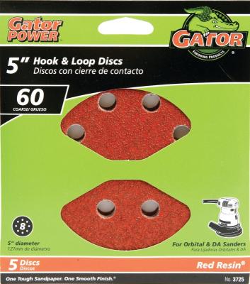 5pk 5" 60G 8-Hole H&L Disc