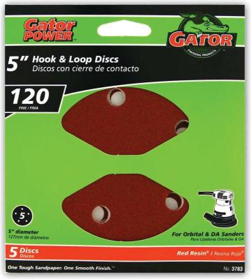 5pk 5" 120G 5-Hole H&L Disc