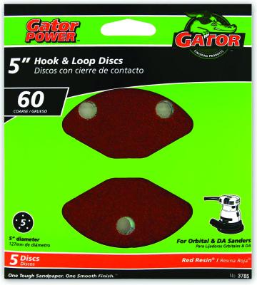5pk 5" 60G 5-Hole H&L Disc