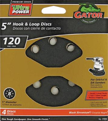 4pk 5" 120G 8-Hole H&L Disc