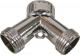 Hose Y Zinc w/o Shutoffs