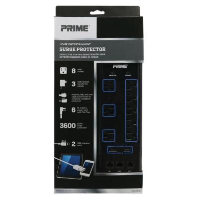 Surge Protector MultiMedia 3600J