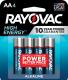 4pk AA Rayovac HE Battery