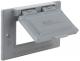 Horizontal Box Cover Gray WP