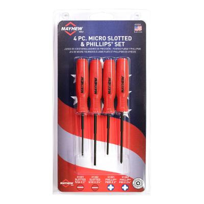 4pc Micro Screwdriver Set Mayhew