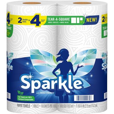 2pk Sparkle Paper Towel