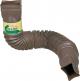 Flexible Down Spout Brown