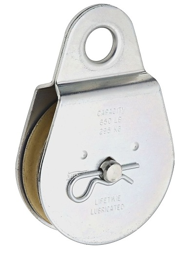 3" Fixed Eye Pulley