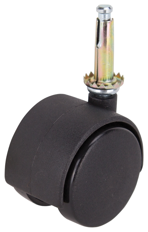 2pk 2" Stem Caster Twin Wheel