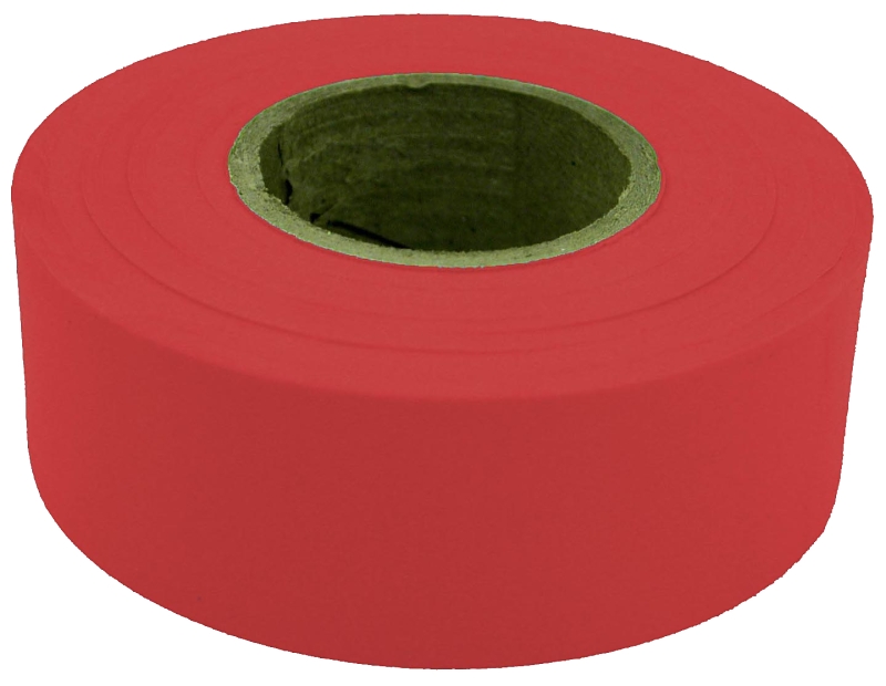 300' Red Flagging Tape