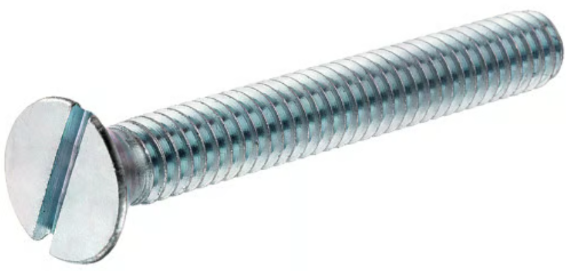 Flat Head Zinc Plated