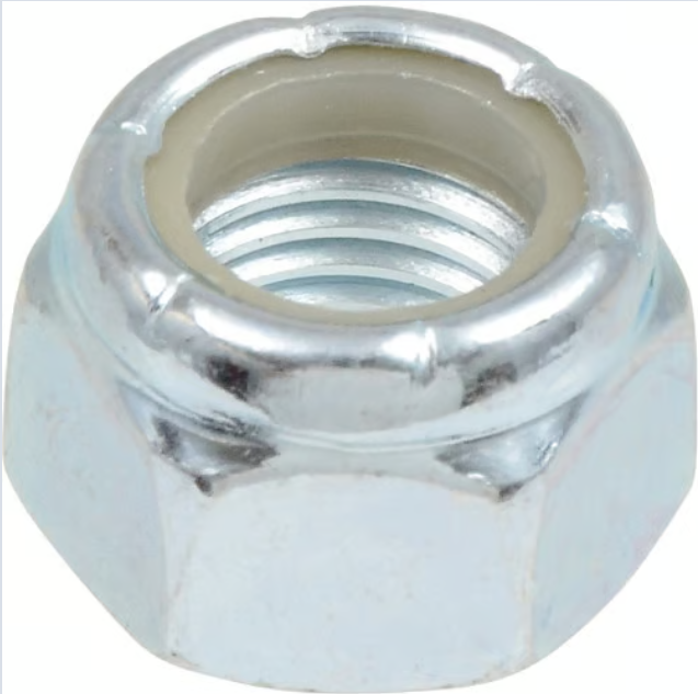 Stop Nut Nylon Insert Zinc