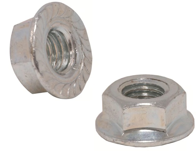 Serrated Whiz Nuts Zinc