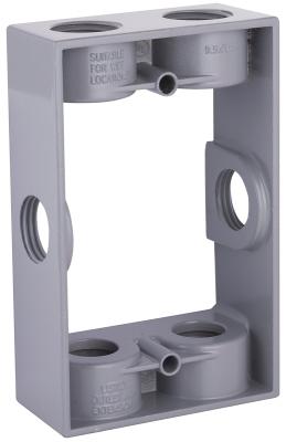 2G Outdoor Box Gray WP