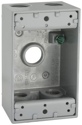 1G Outdoor Box Gray WP