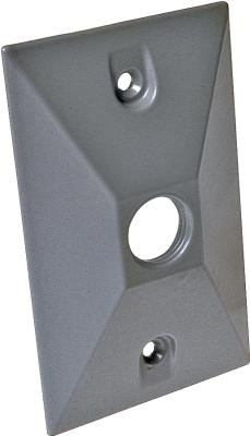 Rectangular Box Cover Gray WP