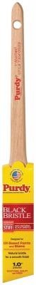 1" Black China Angle Brush