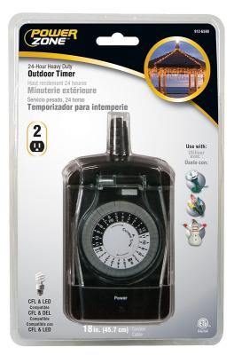 24hr Outdoor Timer Plug In