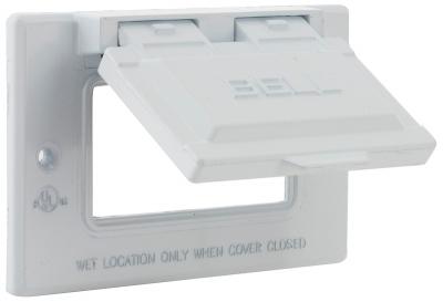 Horizontal Flip Cover White WP