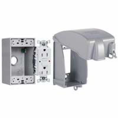 Vertical GFCI Receptacle Kit