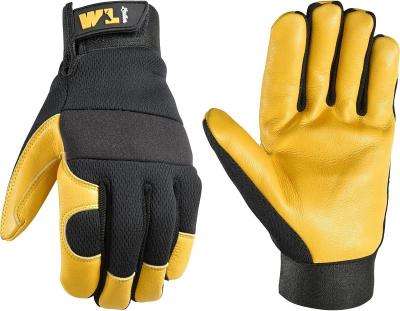 M Cowhide Spandex Glove