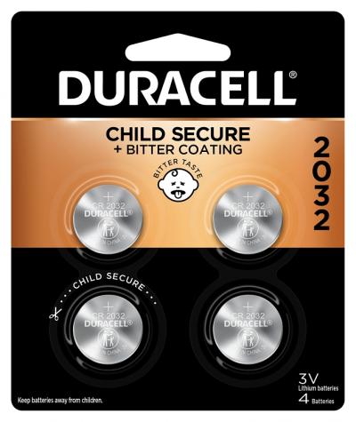 4pk 2032 Lithium Battery