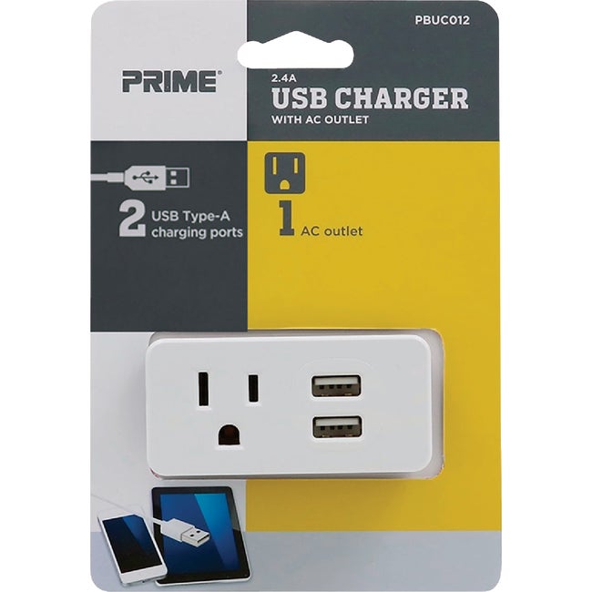 1 Outlet & USB Wall Tap