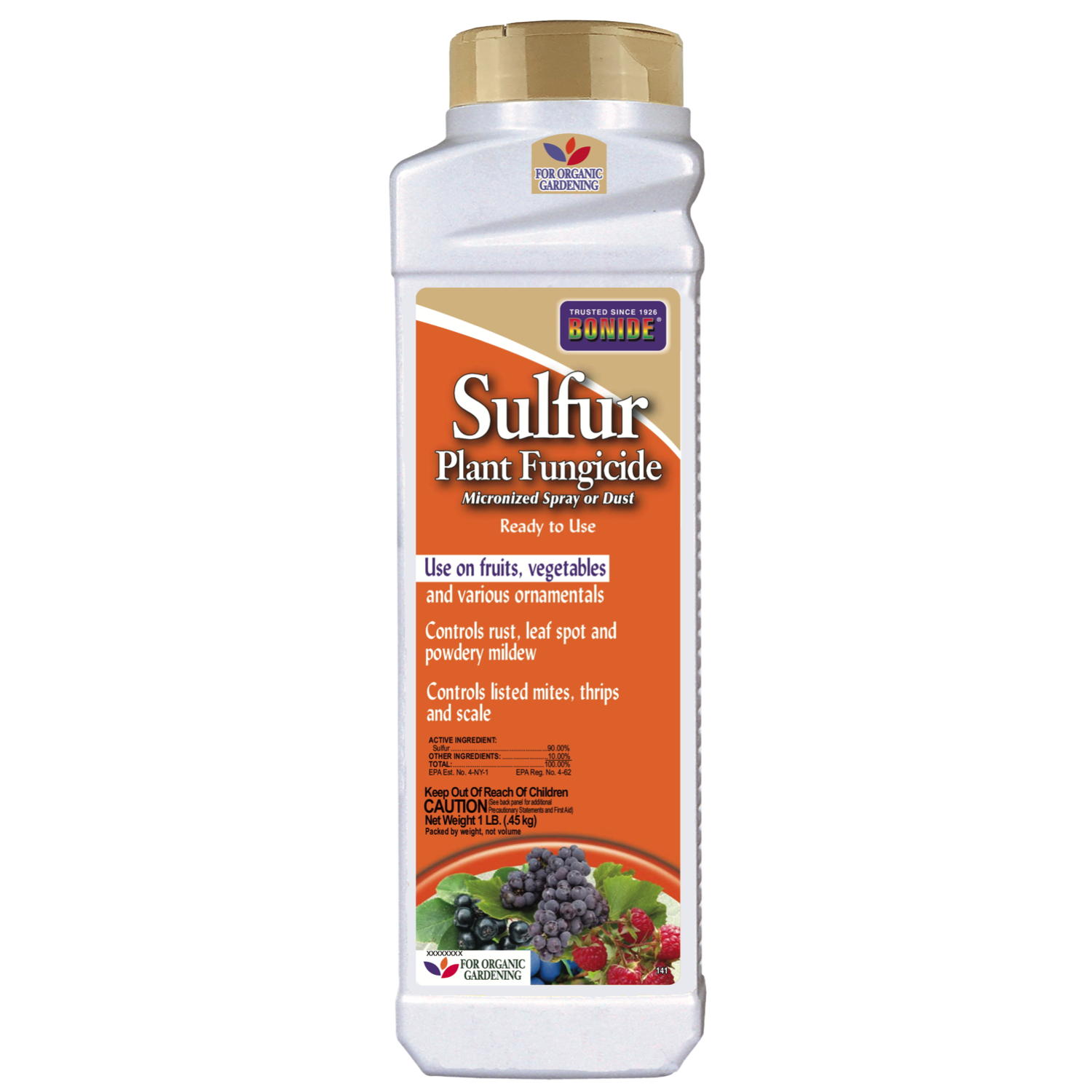 1lb Sulfur Dust Bonide